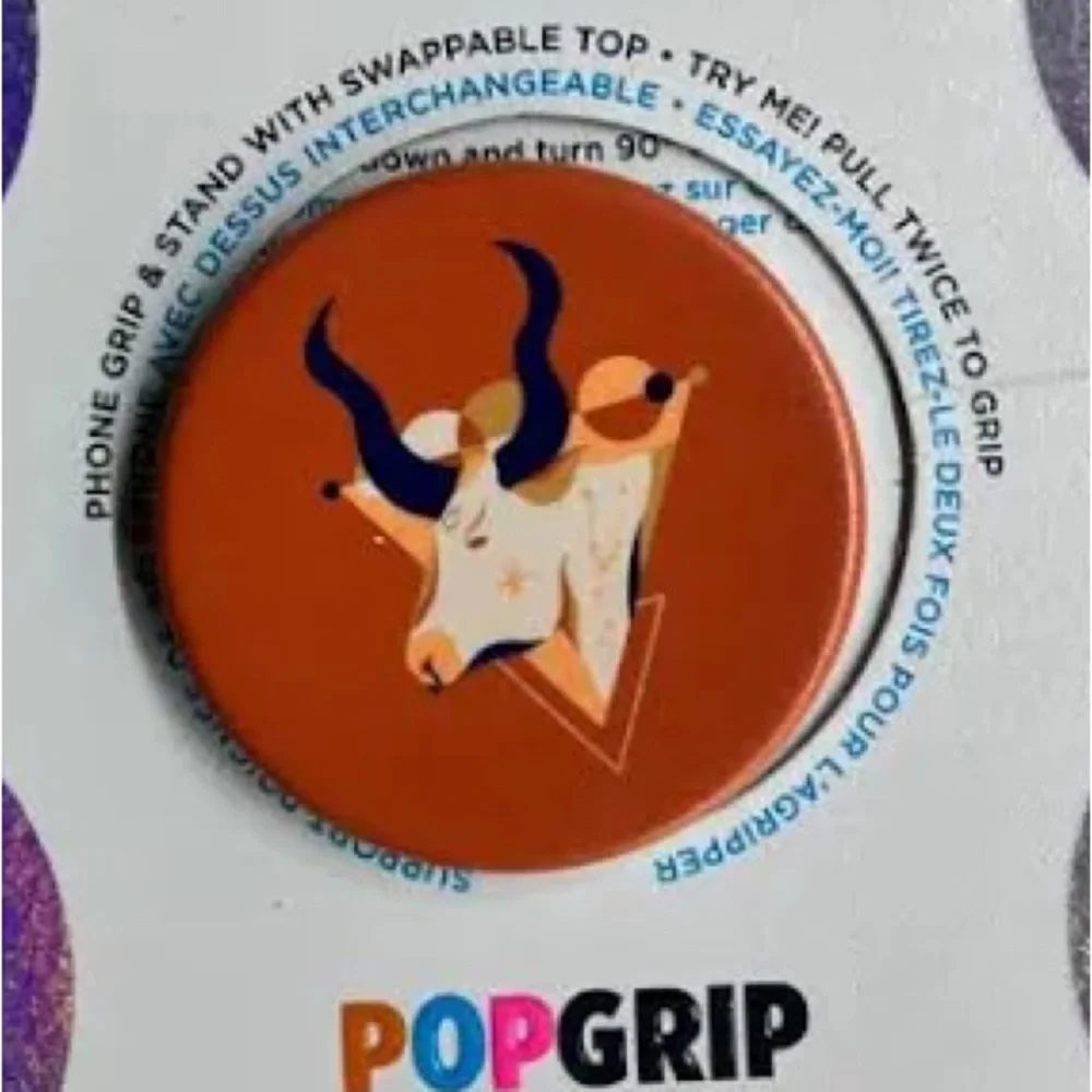 PopSocket Taurus Be Rooted- Pop Grip-  New